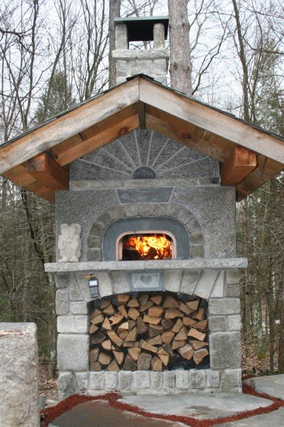 Personal Bakeoven Stone Masonry at my residence in Plainville, Massachusetts